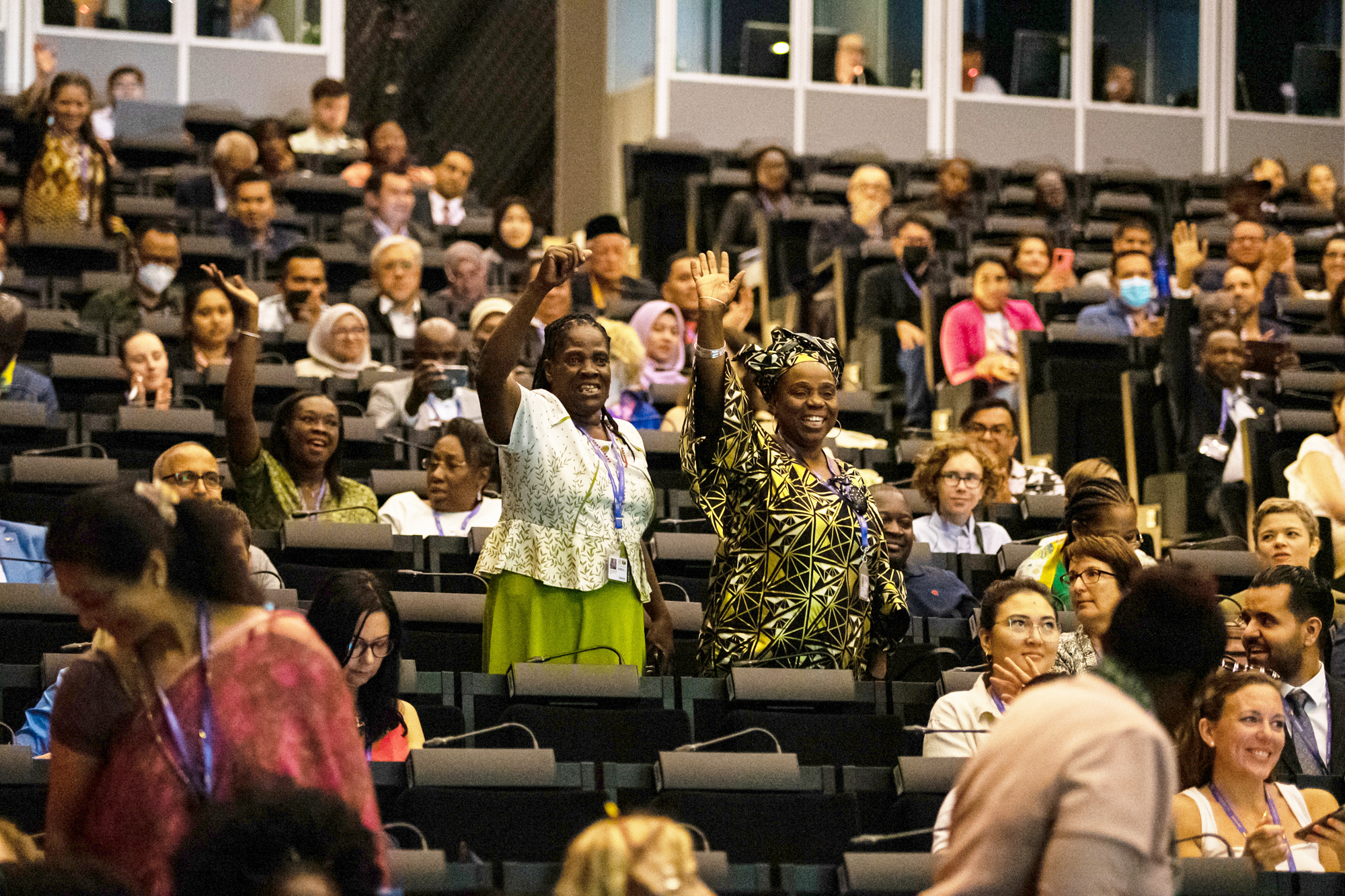 Joint opening assemblies at the WUF11 in Katowice, Poland. 26 June 2022 [UN-Habitat/ Tomasz Filipowicz]