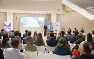 A launch event was held in Baku to introduce the Azerbaijan Urban Campaign