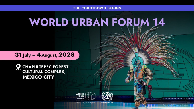 WUF14 will take place in Mexico City from 31 July to 4 August 2028.